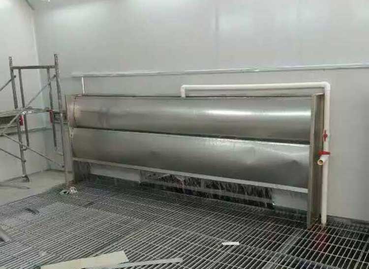 水簾噴漆房由哪幾部分構(gòu)成？