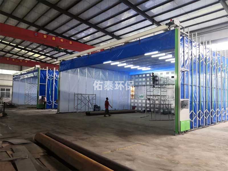 移動伸縮式噴漆房日常使用要注意的問題有哪些？